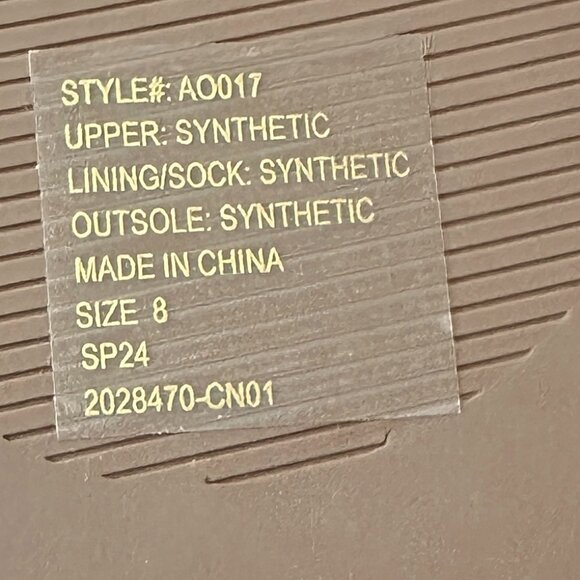 J. Crew Factory Easy Summer Flip Flops 8 Women's Tortoise Shell Sandals - Picture 5 of 5